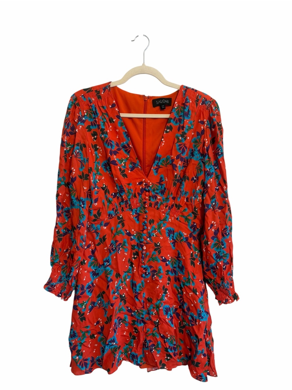 SALONI Eve Floral Dress Size 10 - Picture 2 of 5